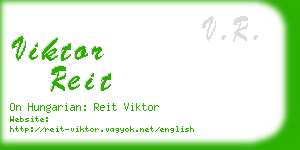 viktor reit business card